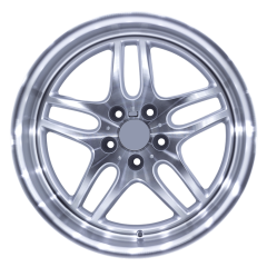 18 İnç 5x120 BMW Chevrolet Uyumlu Silver Jant Takımı | R1 Wheels