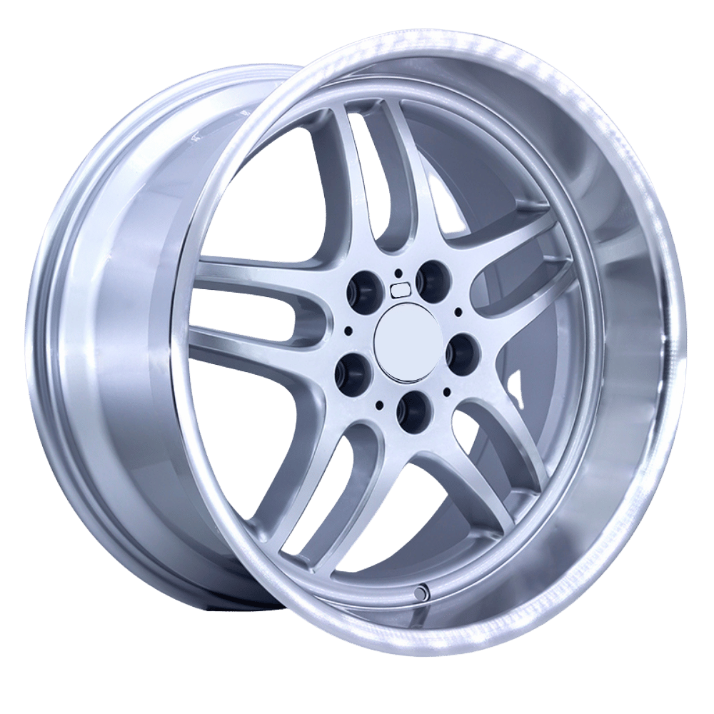 18 İnç 5x120 BMW Chevrolet Uyumlu Silver Jant Takımı | R1 Wheels