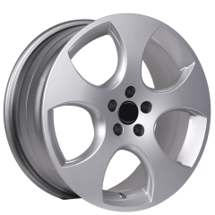 17 İnç 5x100 Subaru Audi Volkswagen Toyota Uyumlu Silver Jant Takımı | R1 Wheels
