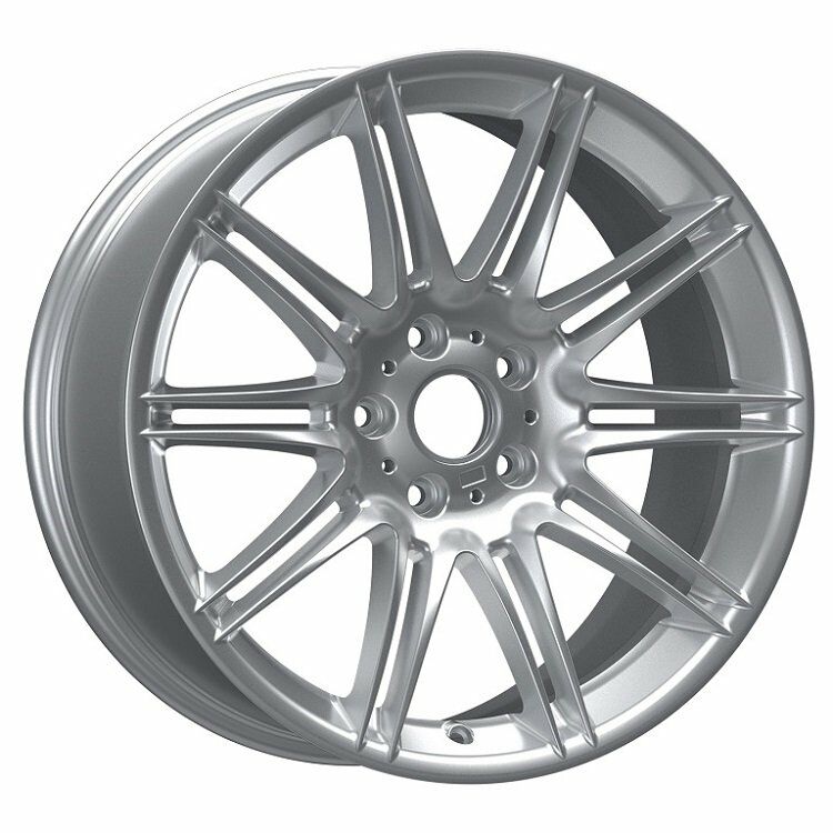 19 İnç 5x120 BMW Mercedes Porsche Jaguar Uyumlu Silver Jant Takımı | R1 Wheels