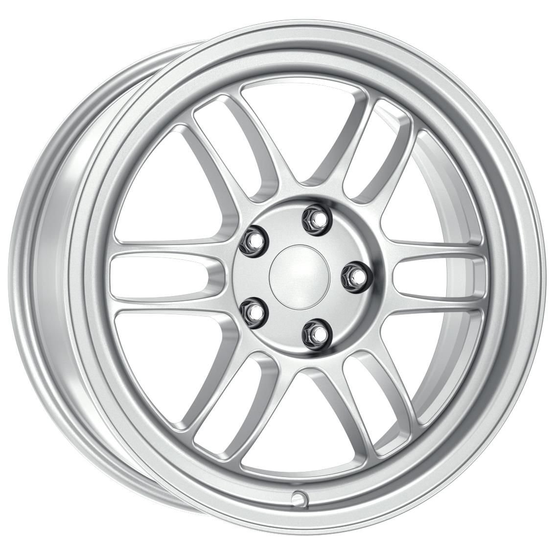 17 İnç 4x108 Ford Peugeot Citroen Volvo Uyumlu Enkei Silver Jant Takımı