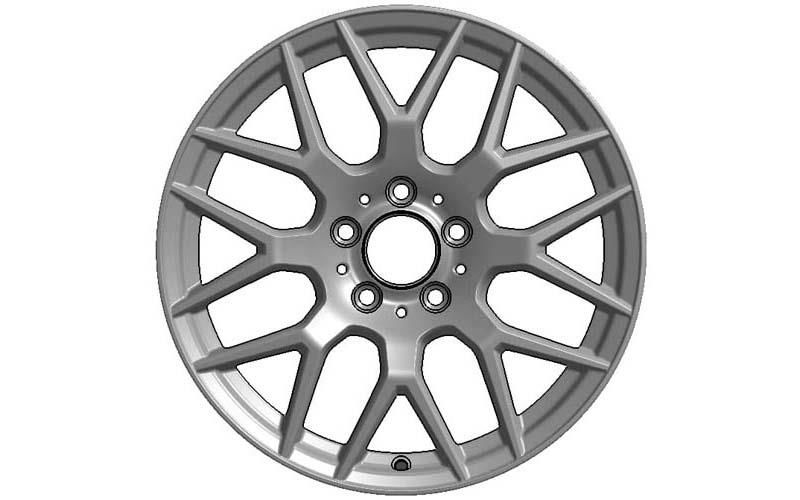 18 İnç 5X112 Mercedes Black Lip Polish Jant Takım