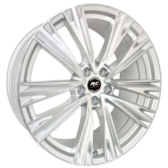 19 İnç 5x112 Volkswagen Audi Mercedes Uyumlu Silver Jant Takımı | R1 Wheels