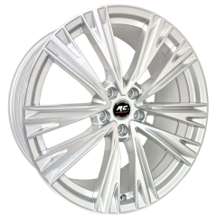 19 İnç 5x112 Volkswagen Audi Mercedes Uyumlu Silver Jant Takımı | R1 Wheels