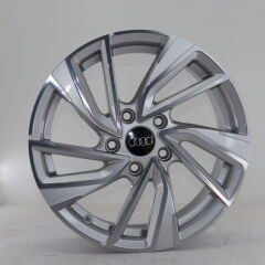 16'' 5X112 16*7 ET40 66.45 Silver Machined Jant Takım