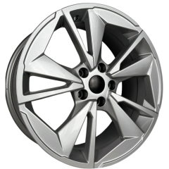 18 İnç 5x114.3 Honda Toyota Hyundai Kia Renault Uyumlu Silver Jant Takımı | R1 Wheels