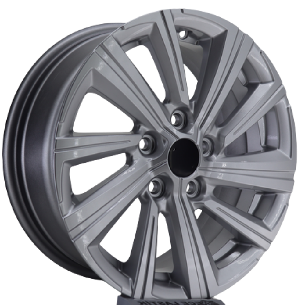 16 İnç 5x112 Volkswagen Mercedes Uyumlu Silver Jant Takımı | R1 Wheels
