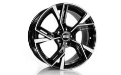18'' 5x112 Audi Black Lip Polish Jant Takım