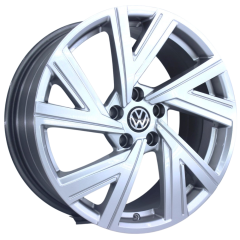 19 İnç 5x112 Audi Seat Uyumlu Silver Jant Takımı | R1 Wheels