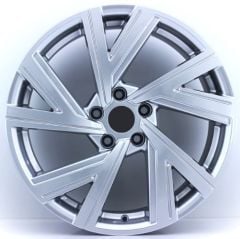 19 İnç 5x112 Audi Seat Uyumlu Silver Jant Takımı | R1 Wheels