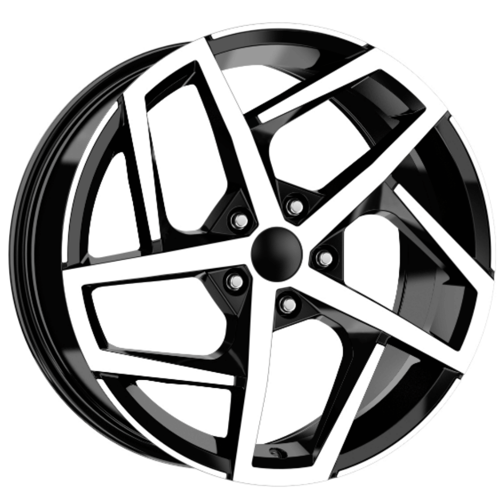 18 İnç 5x112 VW Audi Mercedes Uyumlu Black Diamond Jant Takımı