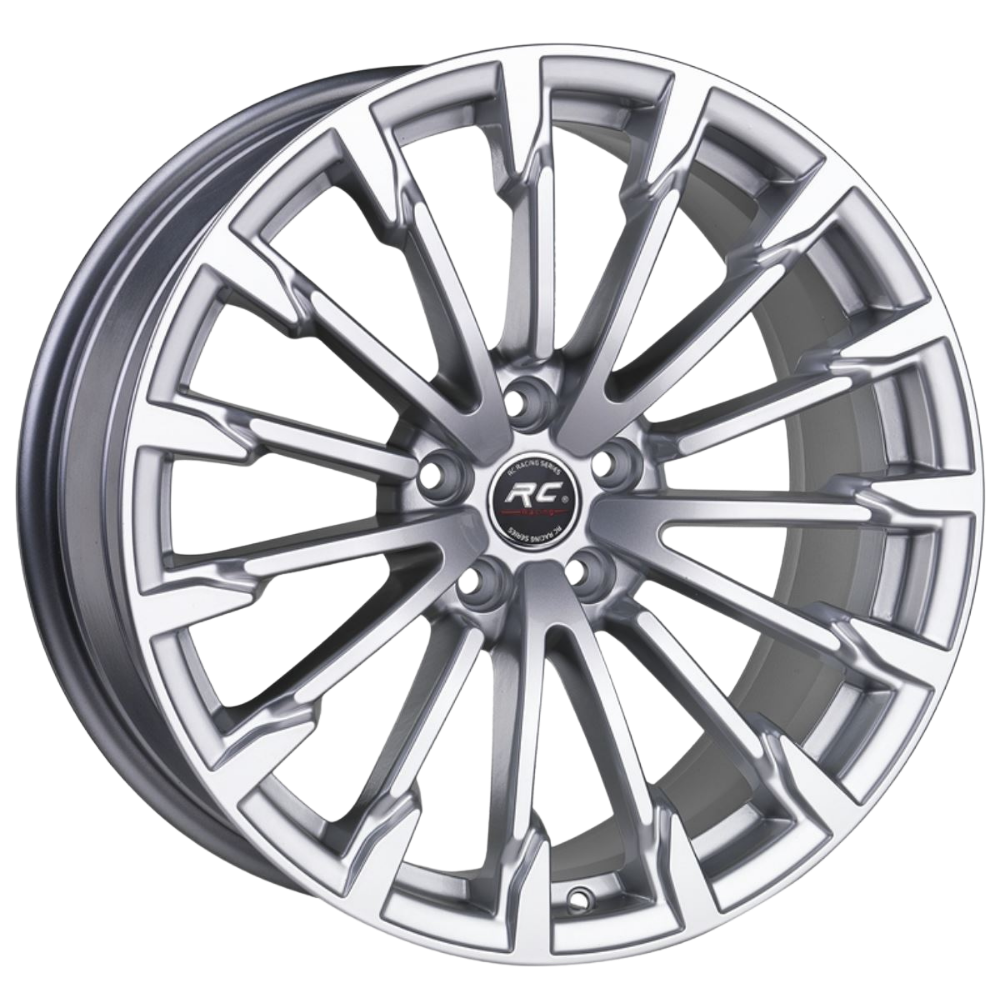 18 İnç 5x112 Skoda Mercedes Uyumlu Silver Jant Takımı | R1 Wheels