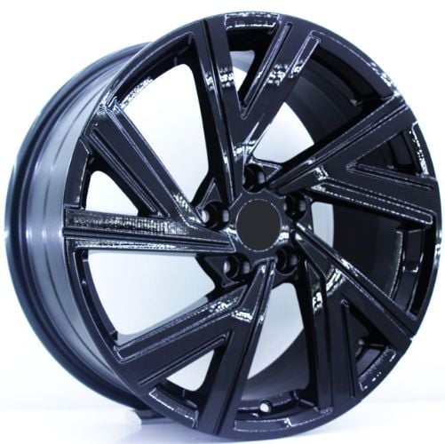 18 İnç 5X112 Skoda Seat Volkswagen Black Jant Takım