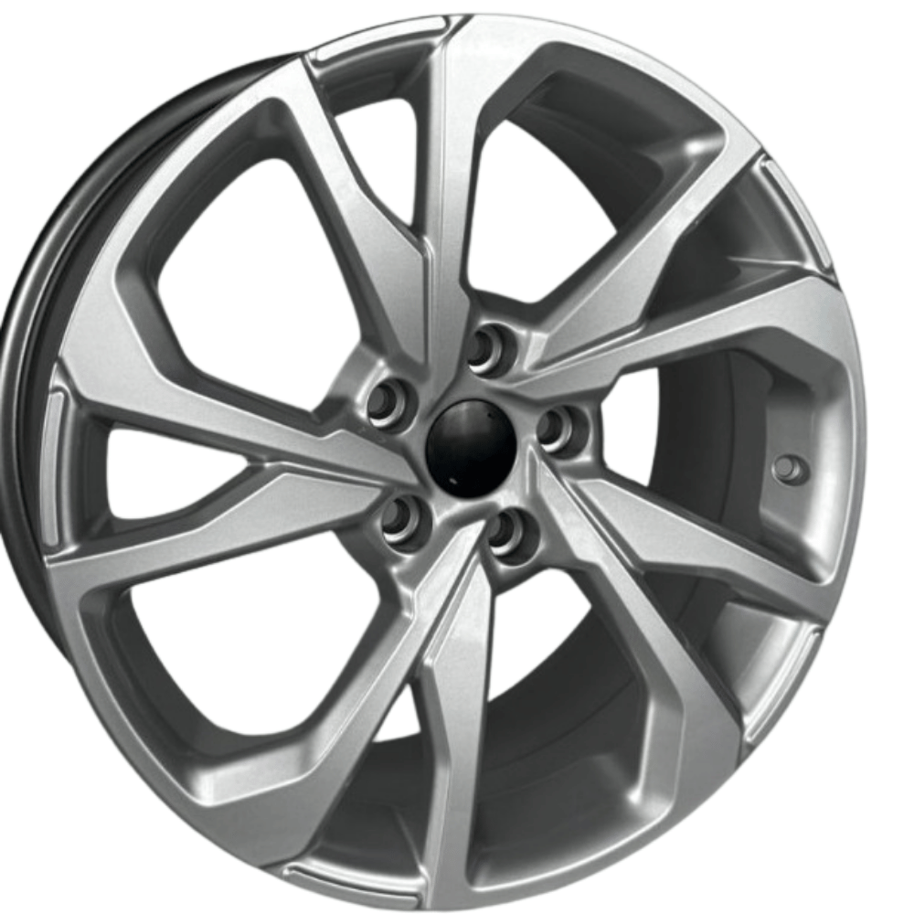18 İnç 5x114.3 Toyota Nissan Audi Uyumlu Silver Jant Takımı | R1 Wheels