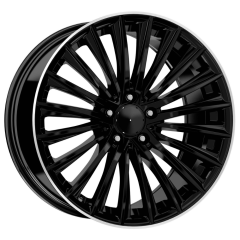 18 İnç 5x112 Mercedes VW Audi Uyumlu Black Light Diamond Jant Takımı