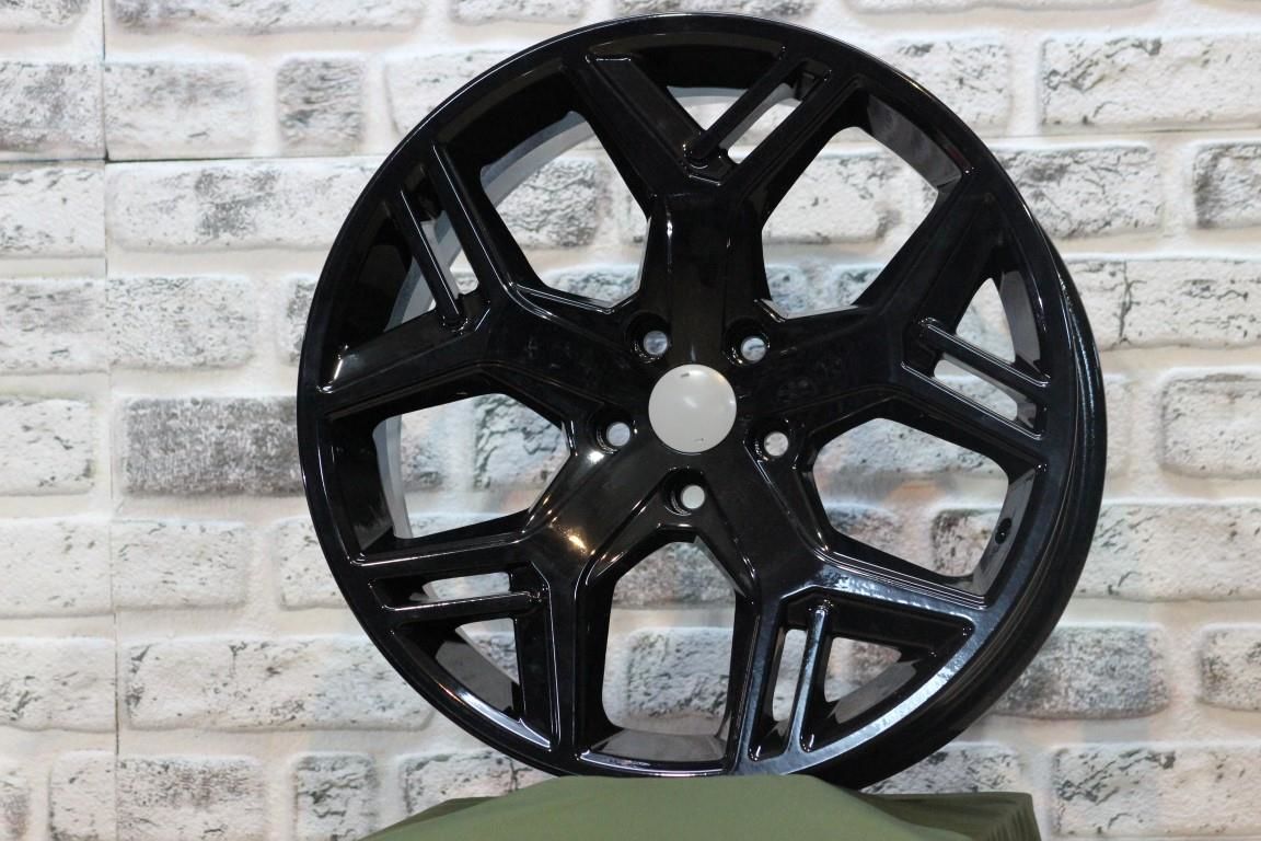 18'' 5x108 Ford Renault Volvo Black Jant Takım