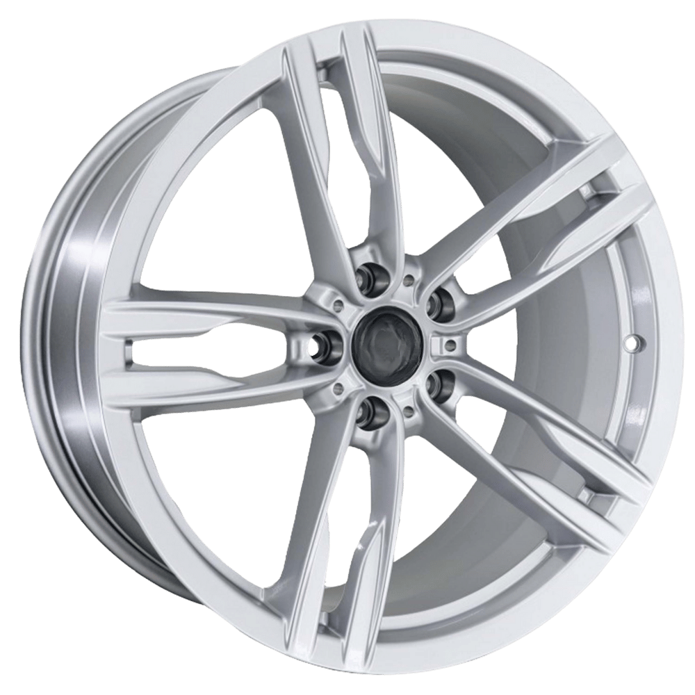 20 İnç 5x120 BMW Chevrolet Mercedes Uyumlu Silver Jant Takımı | R1 Wheels