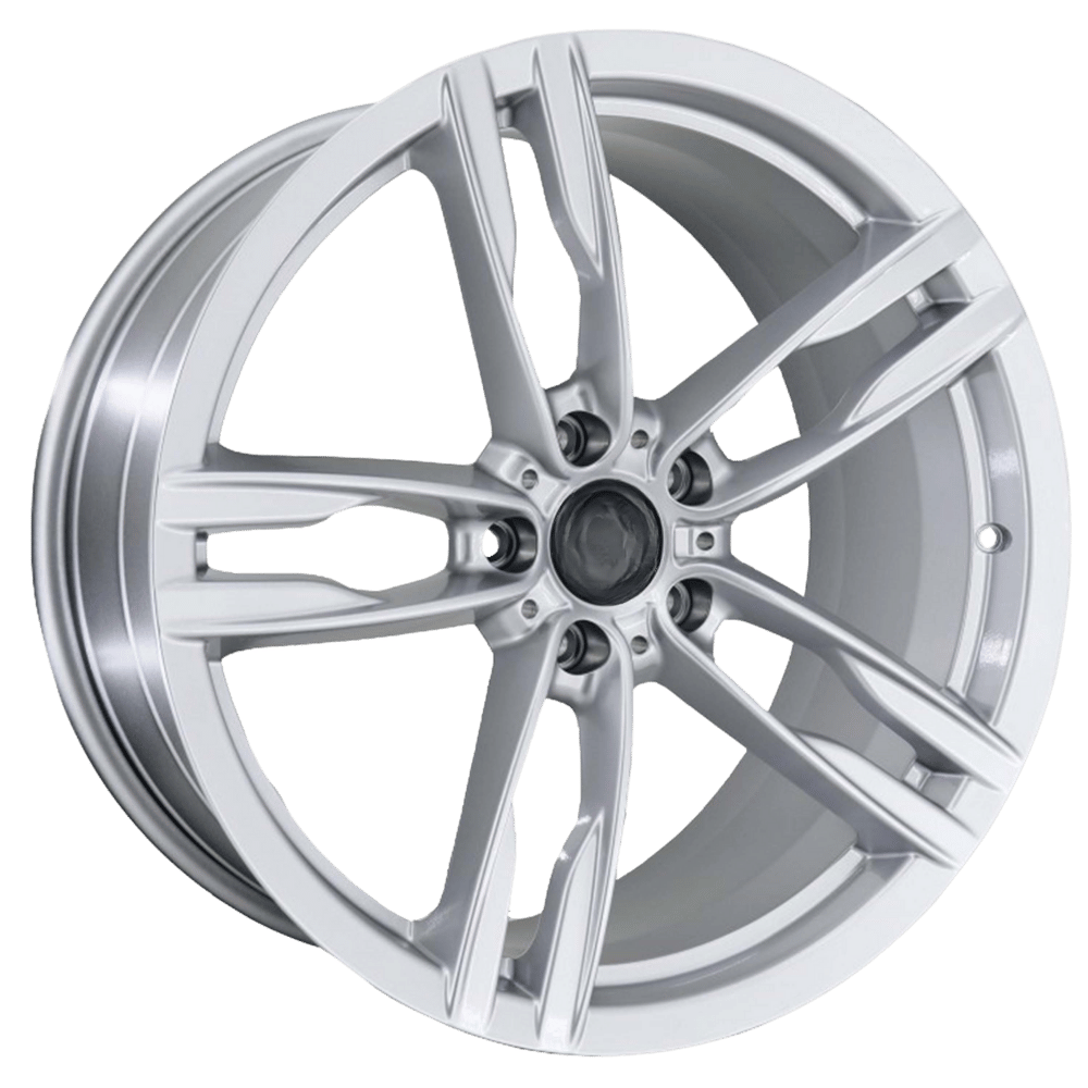 20 İnç 5x120 BMW Chevrolet Mercedes Uyumlu Silver Jant Takımı | R1 Wheels