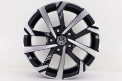 15 İnç 5X112 15*6.5 Et35 Volkswagen Black Polish  Jant Takım