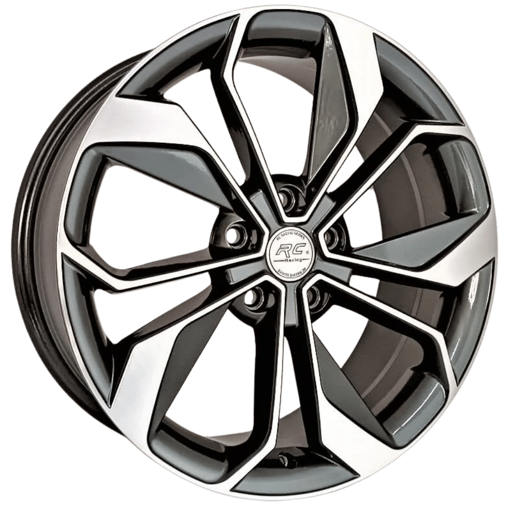 18 İnç 5X114.3 Honda Renault Toyota Gun Metal Polish Jant Takım