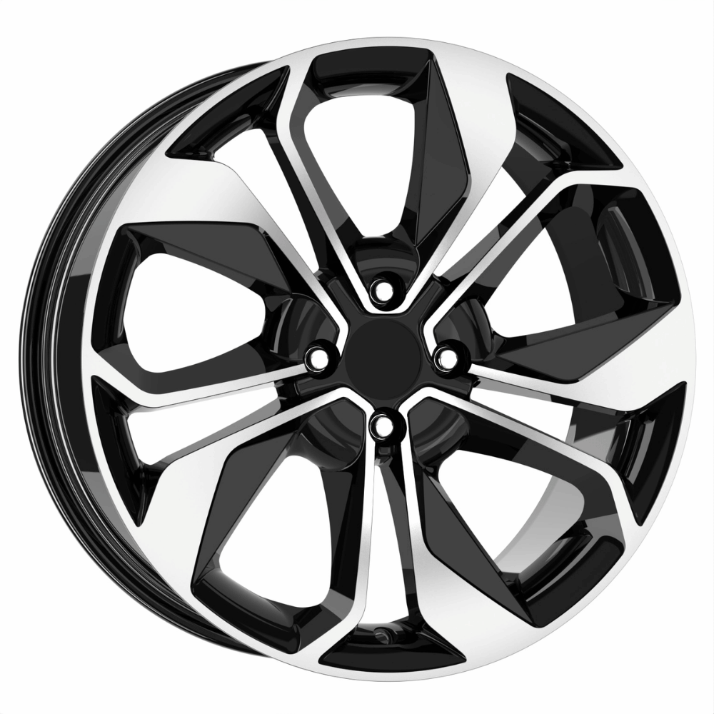 16 İnç 4X100 Honda Toyota Mazda Uyumlu Black Diamond Jant Takımı