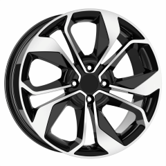 16 İnç 4X100 Honda Toyota Mazda Uyumlu Black Diamond Jant Takımı
