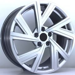 18 İnç 5X112 Audi Seat Skoda Volkswagen Silver Jant Takım