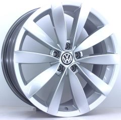 19 İnç 5X112 Lugano Orjinal Kalıp Seat Volkswagen Arteon İcon Silver Jant Takımı