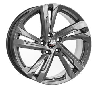 18 İnç 5X112 Audi Volkswagen Seat Skoda Volkswagen Gun Metal Jant Takım