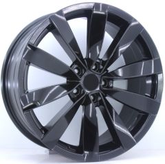 19 İnç 5X112 Lugano Orjinal Kalıp Seat Volkswagen Arteon İcon Black Jant Takımı