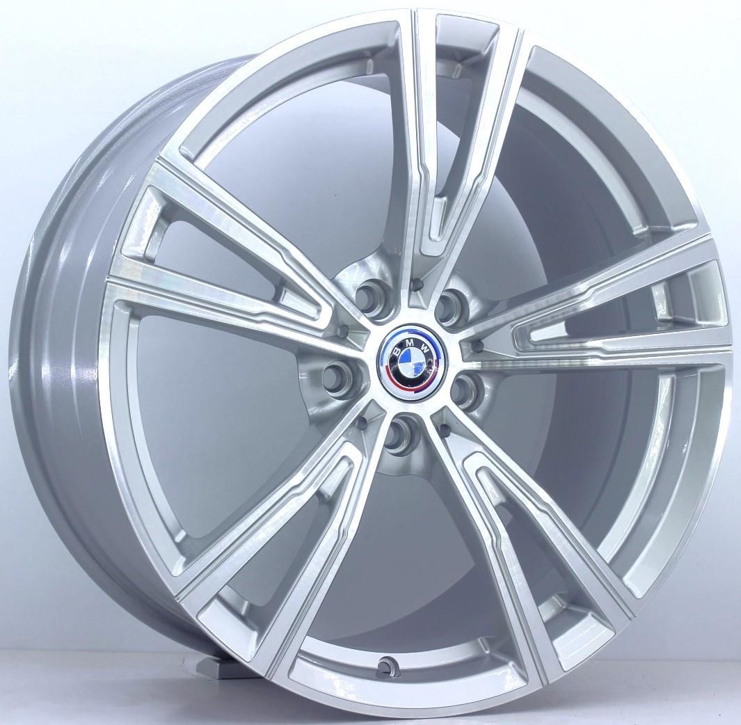 19'' 5X112 Bmw G20 G30 Uyumlu İndividual Silver Polish Jant Takımı