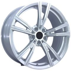 19 İnç 5x112 BMW G20 G30 Uyumlu Individual Silver Polish Jant Takımı | R1 Wheels