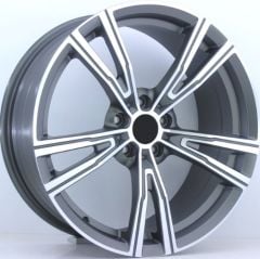 19'' 5X112 Bmw G20 G30 Uyumlu İndividual Mat Gun Metal Polish Jant Takımı