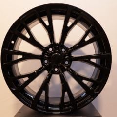 18 İnç 5X112 Audi A1 A2 A3 A4 A5 A6 A7 A8 Black Jant Takım
