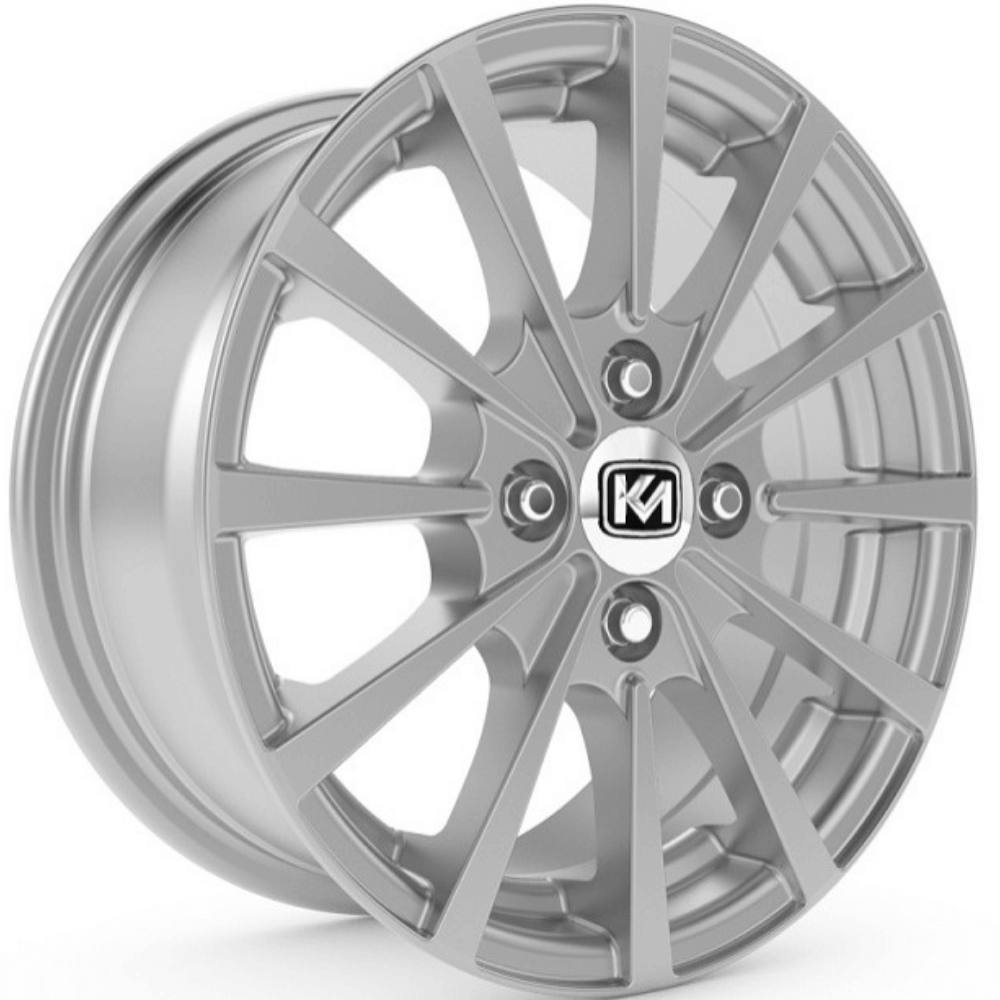 15 İnç 4X100 Honda Toyota Hyundai Uyumlu Super Silver Jant Takımı