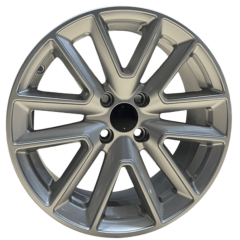 16 İnç 4x100 Honda Ford Hyundai Fiat Uyumlu Silver Jant Takımı | R1 Wheels