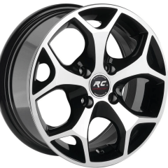 15 İnç 4x100 Honda Hyundai Uyumlu Black Face Jant Takımı | R1 Wheels