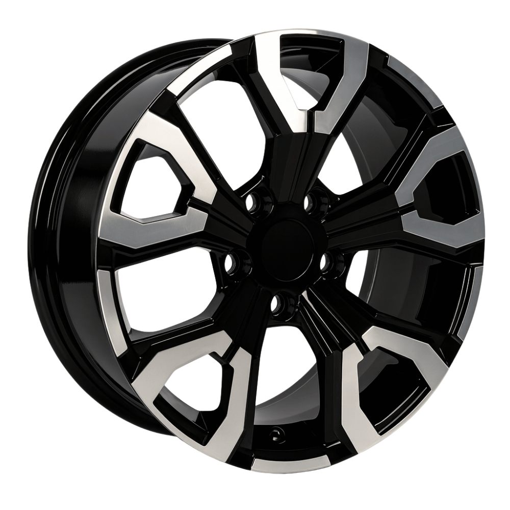 16 İnç 5X114.3 Honda Toyota Nissan Uyumlu Black Diamond Jant Takımı
