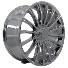 19 İnç 5x112 Volkswagen Mercedes Audi Uyumlu Chrome Jant Takımı | R1 Wheels