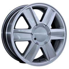 15 İnç 4x100 Renault Megane 2 & Clio & Twingo Uyumlu Silver  Jant Takımı | R1 Wheels