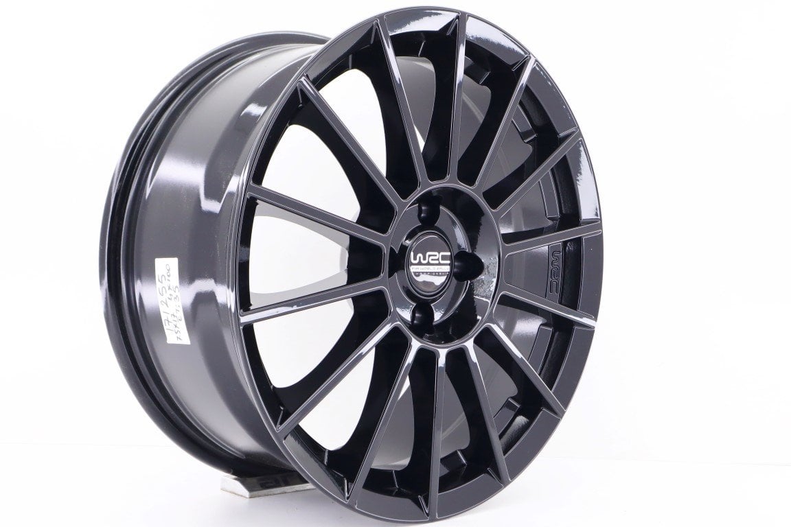 17'' İnç 4X100 17*7.5 Et35 Wrc Black  Jant Takım