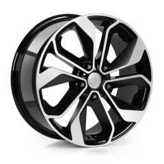 17 İnç 5x114.3 Renault Megane 4 Dacia Toyota Honda Mitsubishi Uyumlu Black Diamond Jant Takımı