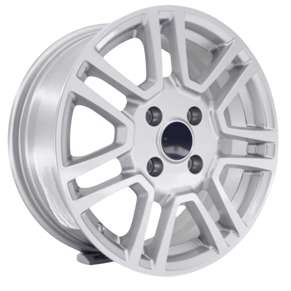 15 İnç 4x100 Renault Fiat Opel Uyumlu Silver Jant Takımı | R1 Wheels