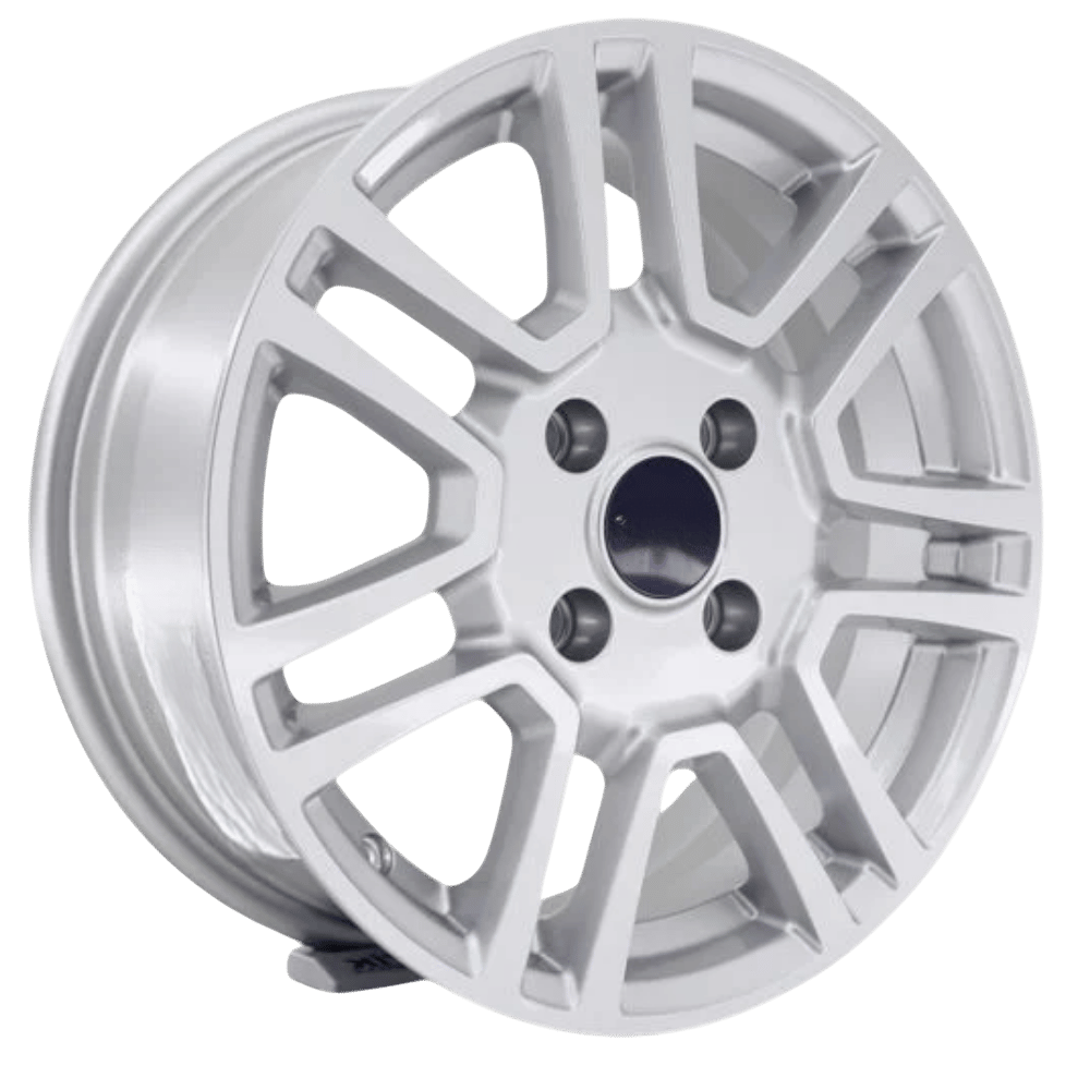 15 İnç 4x100 Renault Fiat Opel Uyumlu Silver Jant Takımı | R1 Wheels
