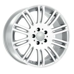 18'' 5x112 Mercedes Silver Diamond Jant Takım