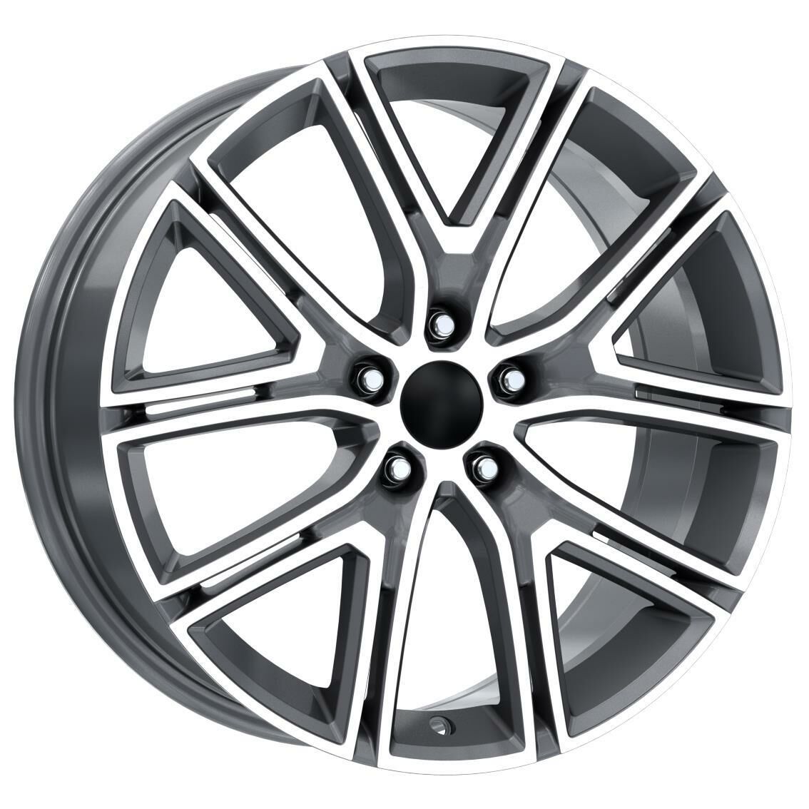 18 İnç 5X108 Peugeot Ford Volvo Gun Metal Diamond Jant Takım