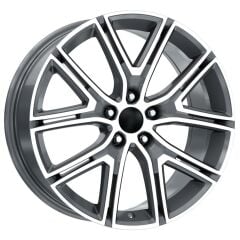 18 İnç 5X108 Peugeot Ford Volvo Gun Metal Diamond Jant Takım