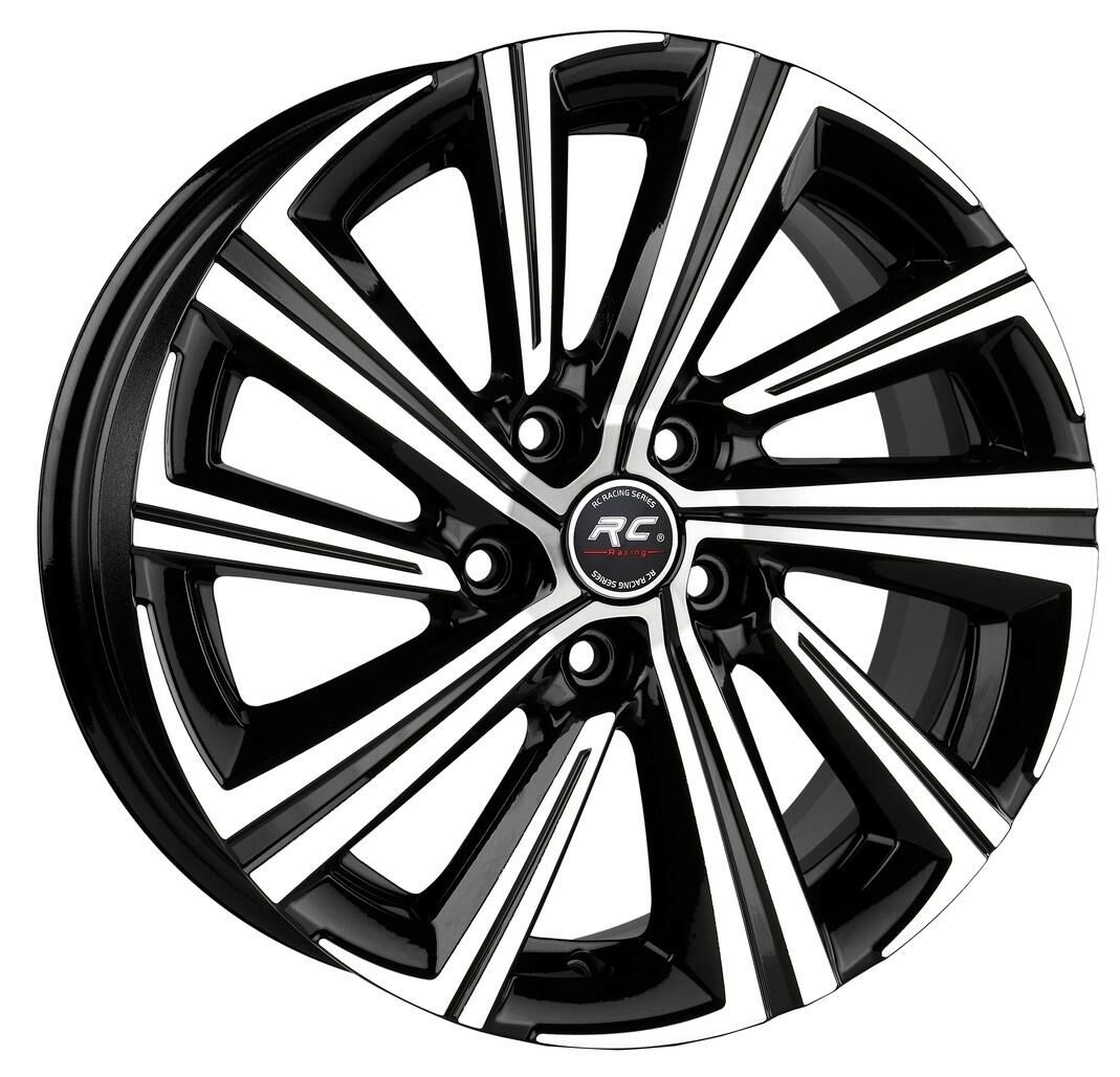 15 İnç 5X114.3 Honda Hyundai Toyota Black Polish Jant Takım
