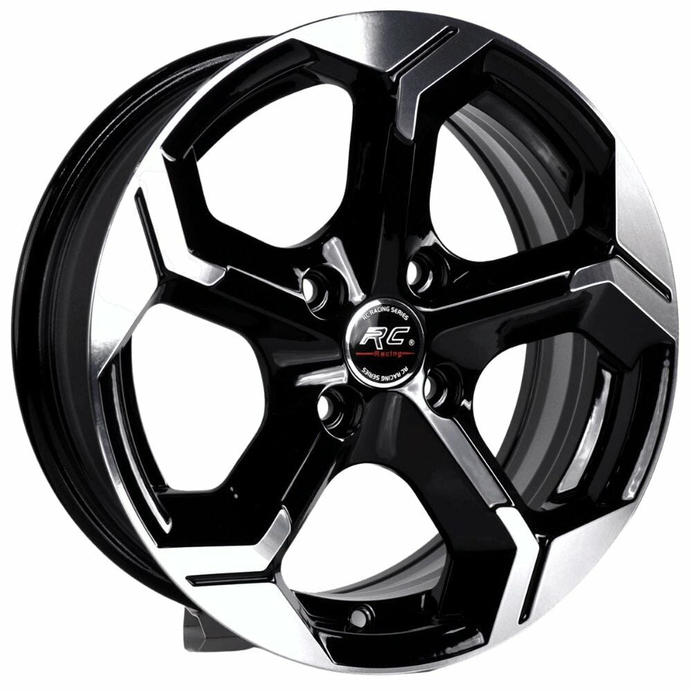 15 İnç 4x108 Ford Peugeot Uyumlu Black Polish Jant Takımı | R1 Wheels
