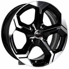 15 İnç 4x108 Ford Peugeot Uyumlu Black Polish Jant Takımı | R1 Wheels